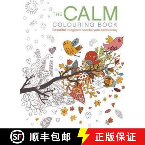 【3-4周达】Calm Colouring Book [9781784046316]