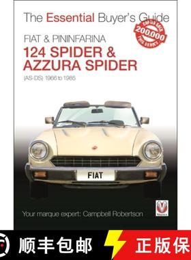 预订 Fiat & Pininfarina 124 Spider & Azzura Spider: (As-Ds) 1966 to 1985 [9781787115200]