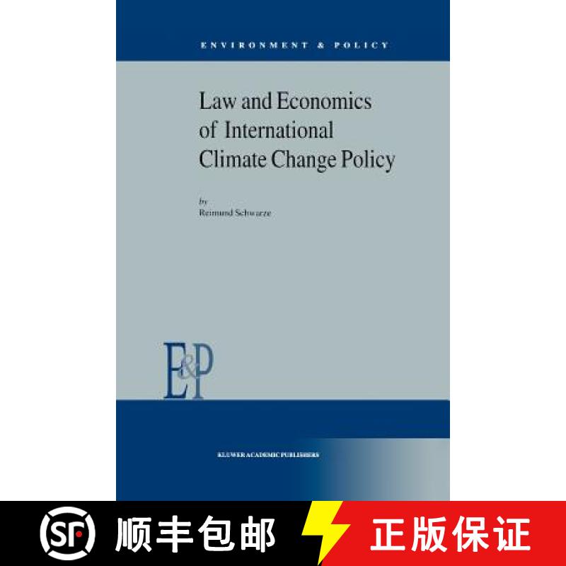 【3-4周达】Law and Economics of International Climate Change Policy [9789048156474]