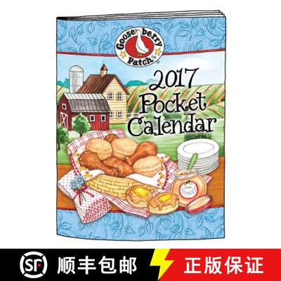【3-4周达】2017 Gooseberry Patch Pocket Calendar [9781620932056]