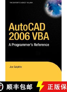 【3-4周达】AutoCAD 2006 VBA: A Programmer's Reference [9781590595794]