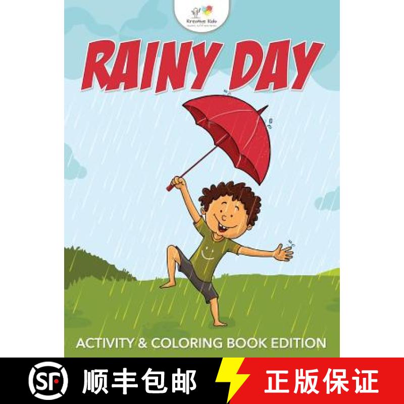 【2-3周达】Rainy Day Activity & Coloring Book Edition [9781683772385]