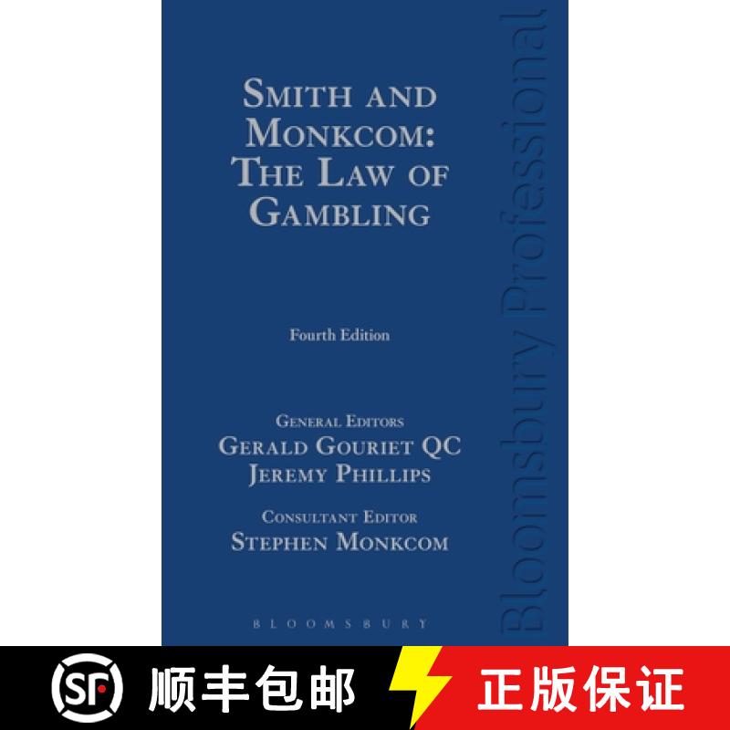 【3-4周达】Smith and Monkcom: The Law of Gambling [9781784512095]