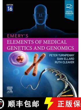 【3-4周达】Emery's Elements of Medical Genetics and Genomics [9780702079665]