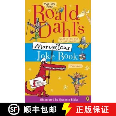 【3-4周达】Roald Dahl's Marvellous Joke Book. [9780141340555]