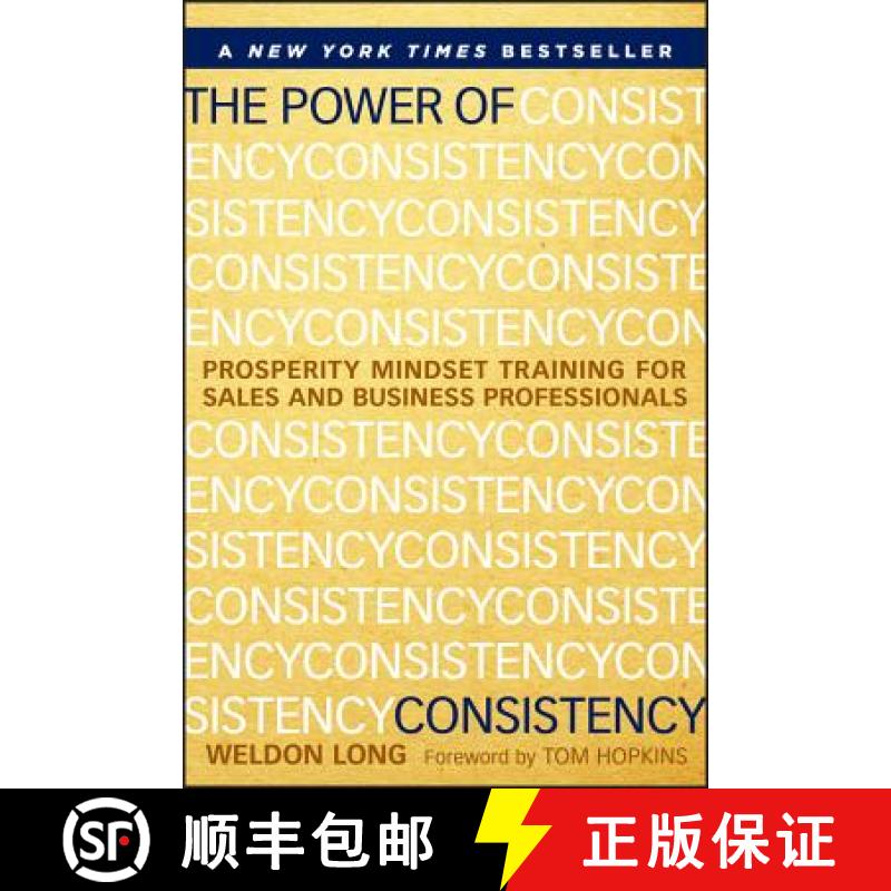 【3-4周达】The Power Of Consistency: Prosperity Mindset Training For Sales And Business Professionals... [9781118486801]