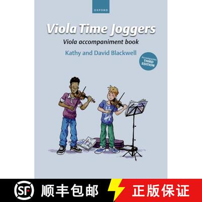 【3-4周达】Viola Time Joggers Viola Accompaniment Book (for Third Edition): Accompanies Third Edition [9780193562141]