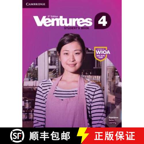 【3-4周达】Ventures Level 4 Student's Book: - Ventures Level 4 Student's Book [9781108449588]