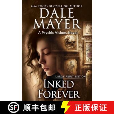【3-4周达】精装 Inked Forever: A Psychic Visions Novel [9781778865572]