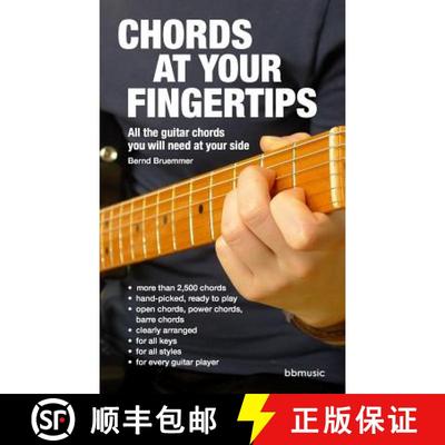 【3-4周达】Chords at Your Fingertips: All the guitar chords you will need at your side [9783940334039]