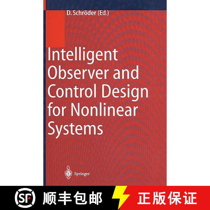 【3-4周达】Intelligent Observer and Control Design for Nonlinear Systems [9783540636397]