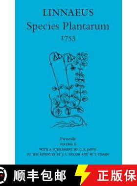 【3-4周达】Linnaeus' Species Plantarum 1753, the Ray Society's Facsimile, volume 2: - Linnaeus' Speci... [9780903874489]