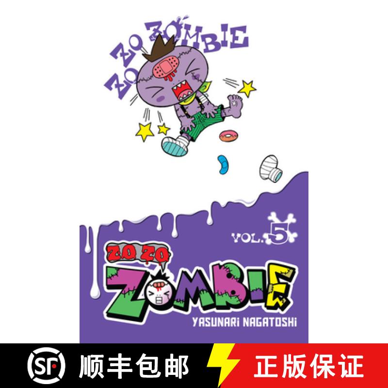 【2-3周达】Zo Zo Zombie, Vol. 5 [9781975353452]