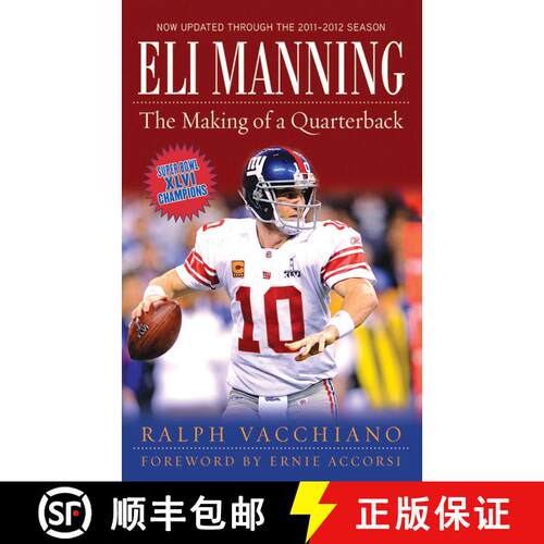 【3-4周达】精装 Eli Manning: The Making of a Quarterback [9781602393172]