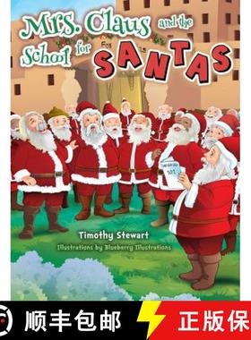 【3-4周达】Mrs. Claus and the School for Santas [9780578427119]