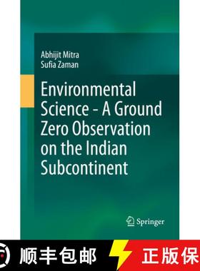 【3-4周达】Environmental Science - A Ground Zero Observation on the Indian Subcontinent [9783030491307]