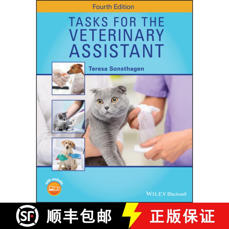 【3-4周达】Tasks For The Veterinary Assistant [Wiley动物医学] [9781119466826]