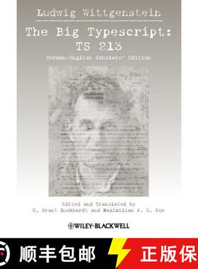 【3-4周达】Big Typescript - Ts 213 German English Scholars' Edition [Wiley哲学] [9781118346334]