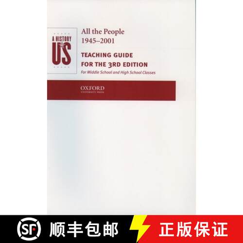【3-4周达】History of Us: All the People 1945-2001 Teaching Guide Book 10: Book 10: All the People 19... [9780195153606]