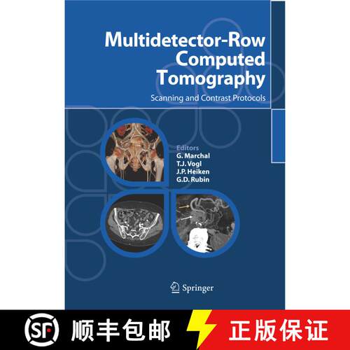 【3-4周达】精装 Multidetector-Row Computed Tomography: Scanning and Contrast Protocols [9788847003057]