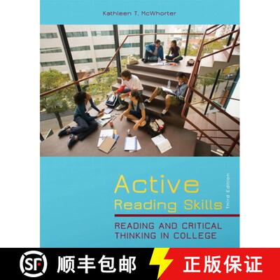 【3-4周达】Active Reading Skills: Reading and Critical Thinking in College [9780205028436]