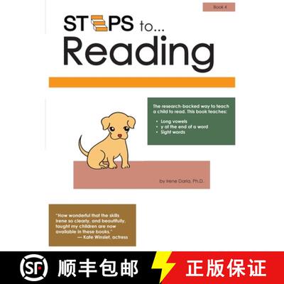 【3-4周达】Steps to Reading Book 4: Long Vowels [9780986432996]