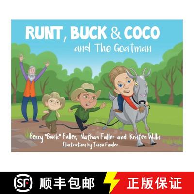 【3-4周达】Runt, Buck, and Coco and The Goatman [9781636300610]