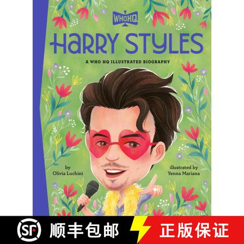 【3-4周达】精装 Harry Styles: A Who HQ Illustrated Biography [9798217144198]