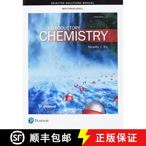 【3-4周达】Student Selected Solutions Manual for Introductory Chemistry [9780134564067]