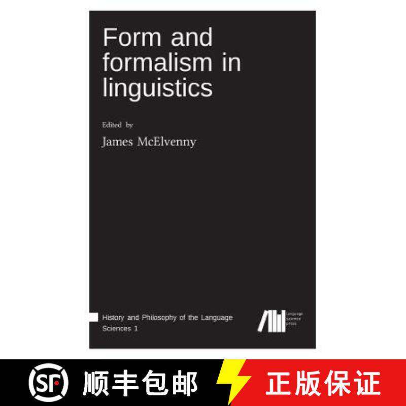 【3-4周达】Form and formalism in linguistics [9783961101832]