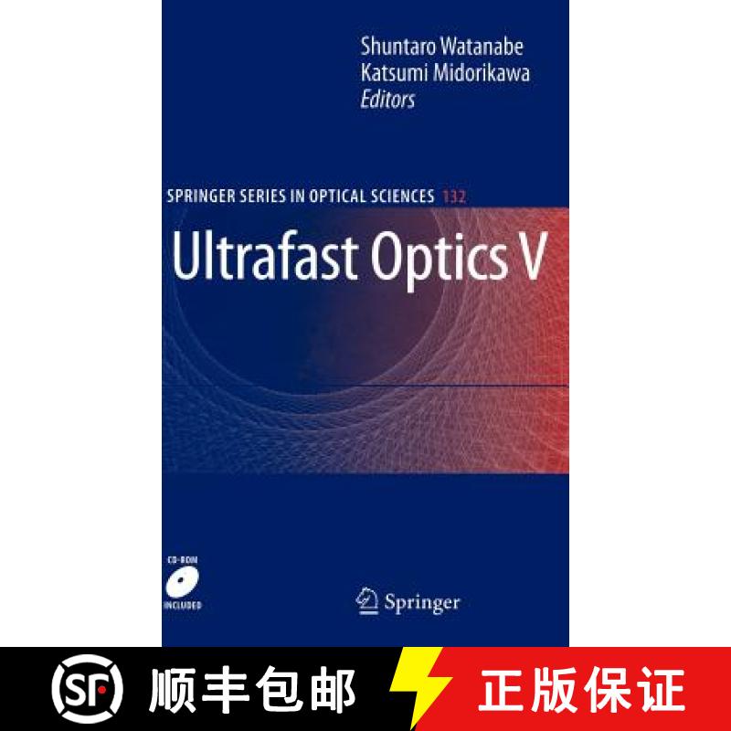 【3-4周达】Ultrafast Optics V: - Ultrafast Optics V Preliminary Entry [9780387491172]