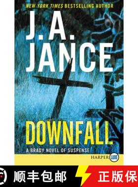 【3-4周达】Downfall: A Brady Novel of Suspense [9780062496645]