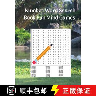 【3-4周达】Number Word Search Book Fun Mind Games: 100 Exciting Number Puzzles for Adults [9781947238329]