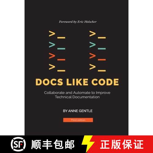 【3-4周达】Docs Like Code [9781387081325]