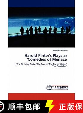预订 Harold Pinter's Plays as 'Comedies of Menace' [9783844380156]