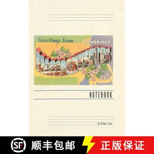 Greetings 9798385421756 4周达 Massachusetts Cambridge from Notebook Lined Vintage