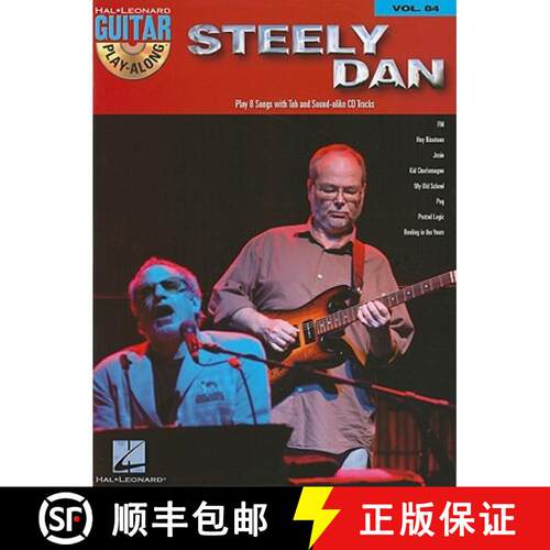 【3-4周达】Steely Dan: Guitar Play-Along Volume 84 (Book/Online Audio) [9781423432098]