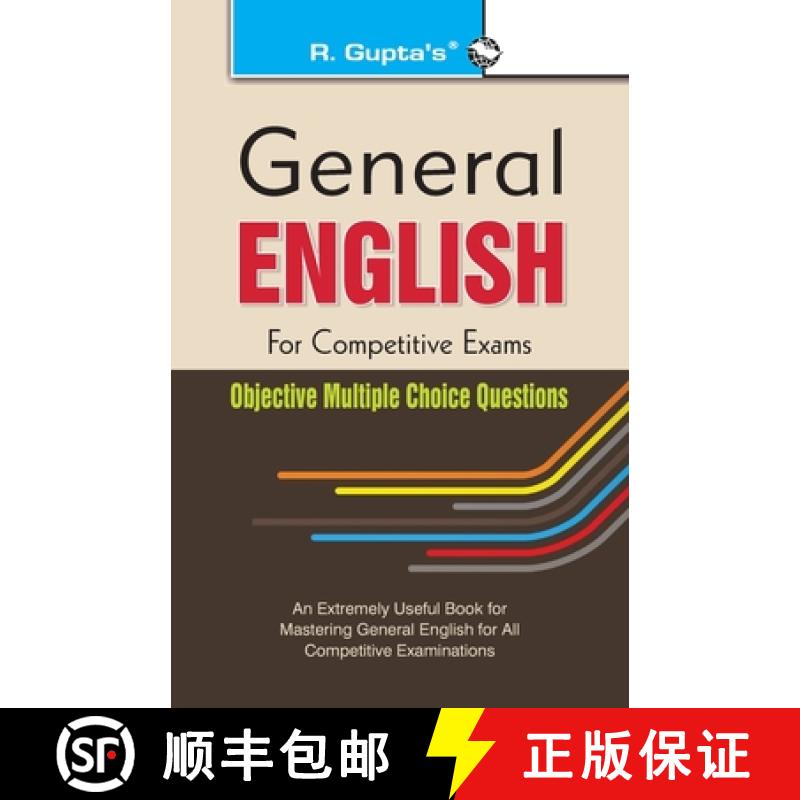【3-4周达】General English for Competitive Exams: Objective Multiple Choice Questions [9789350126516]