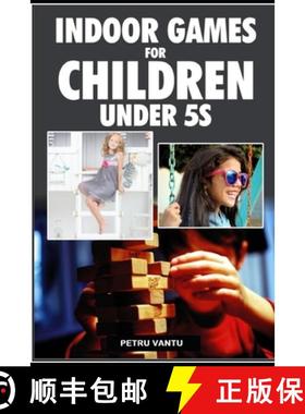 【3-4周达】INDOOR GAMES  FOR CHILDREN UNDER 5S [9781775240839]