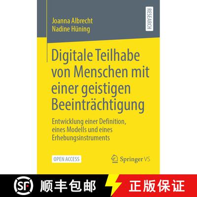 【3-4周达】Digitale Teilhabe von Menschen mit einer geistigen Beeinträchtigung : Entwicklung einer D... [9783658443795]