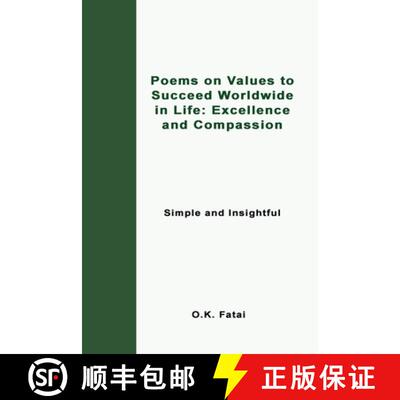 【3-4周达】Poems on Values to Succeed Worldwide in Life: Excellence and Compassion: Simple and Insigh... [9780995121386]