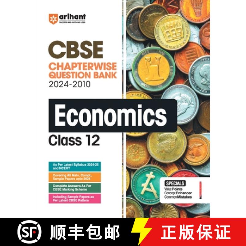 【2-3周达】CBSE Chapterwise Economics 12th [9789359984575]