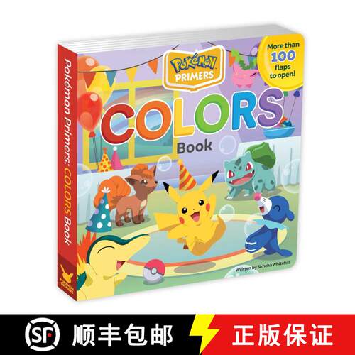 【3-4周达】Pokémon Primers: Colors Book, 3 [9781604382112]