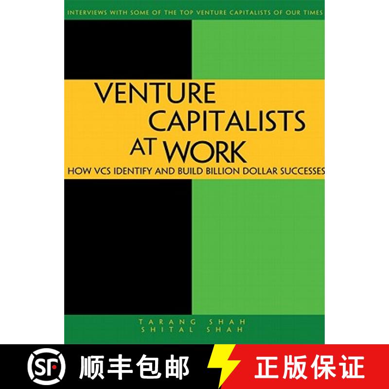 【3-4周达】Venture Capitalists at Work : How VCs Identify and Build Billion-Dollar Successes [9781430238379]