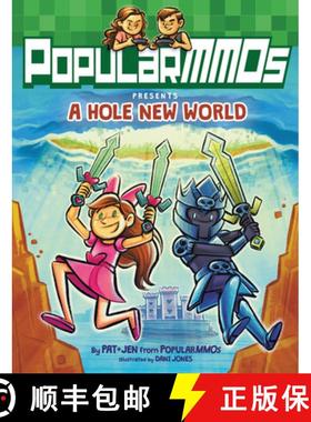 【3-4周达】Popularmmos Presents a Hole New World: A Graphic Novel [9780062790873]