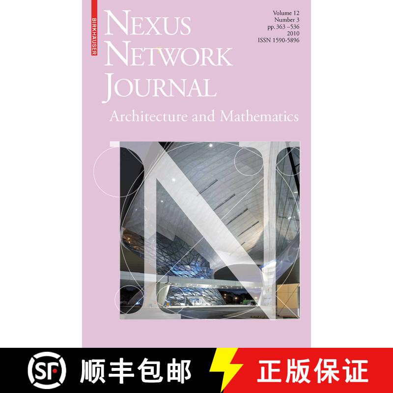 【3-4周达】Nexus Network Journal 12,3 : Architecture and Mathematics [9783034605212]图片