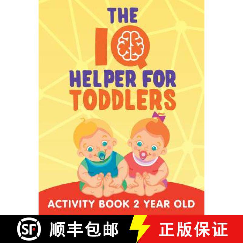 【3-4周达】The IQ Helper for Toddlers: Activity Book 2 Year Old [9781682602911]