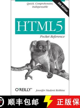 【3-4周达】HTML5 Pocket Reference: Quick, Comprehensive, Indispensable [9781449363352]
