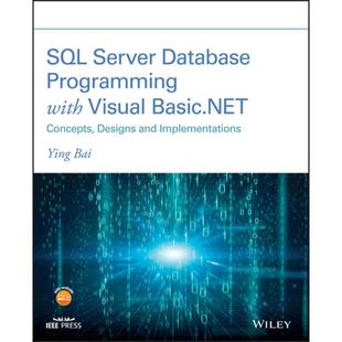 Server Visual Implementations... 9781119608509 4周达 Sql Programming Designs Basic.Net Database Concepts And With