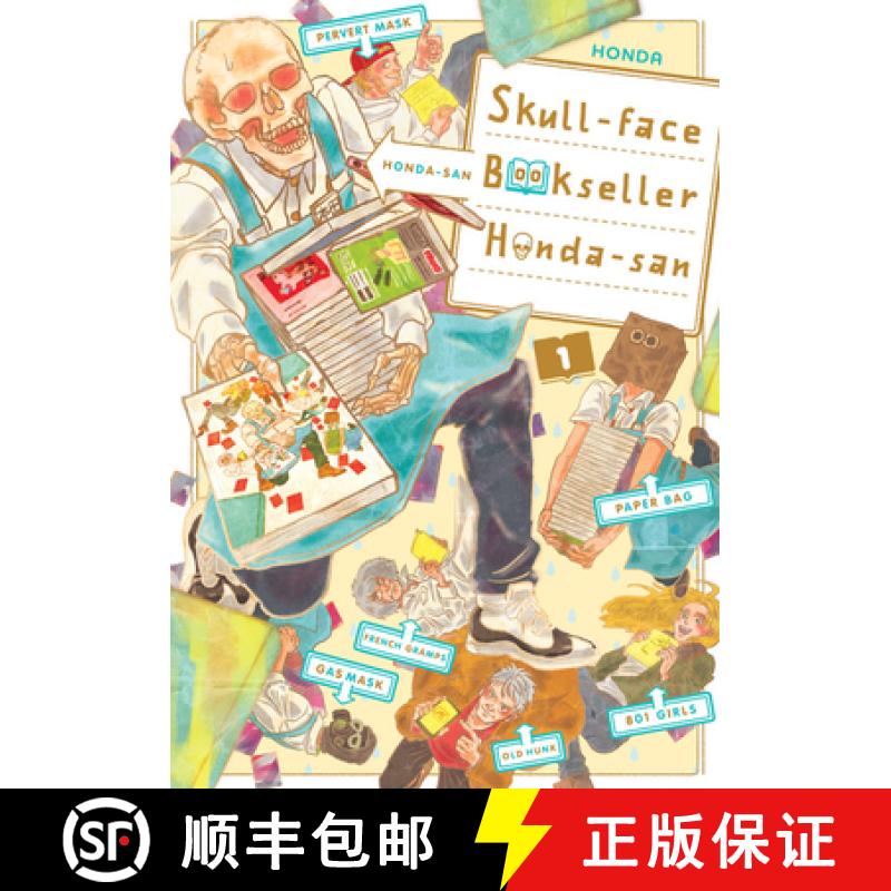 【3-4周达】Skull-Face Bookseller Honda-San, Vol. 1: Volume 1 [9781975358228]